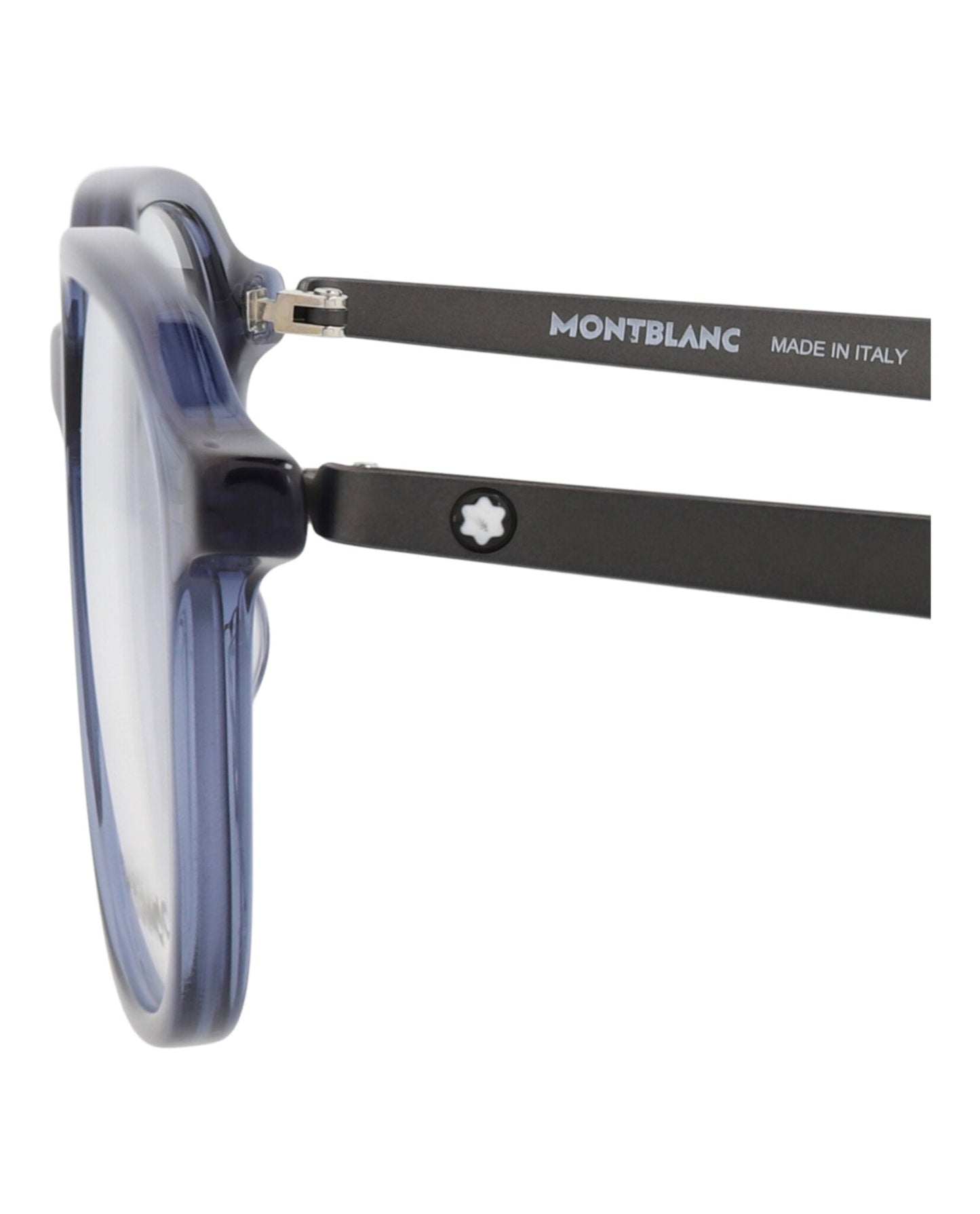 Montblanc Round-Frame Recycled Acetate Optical Frames