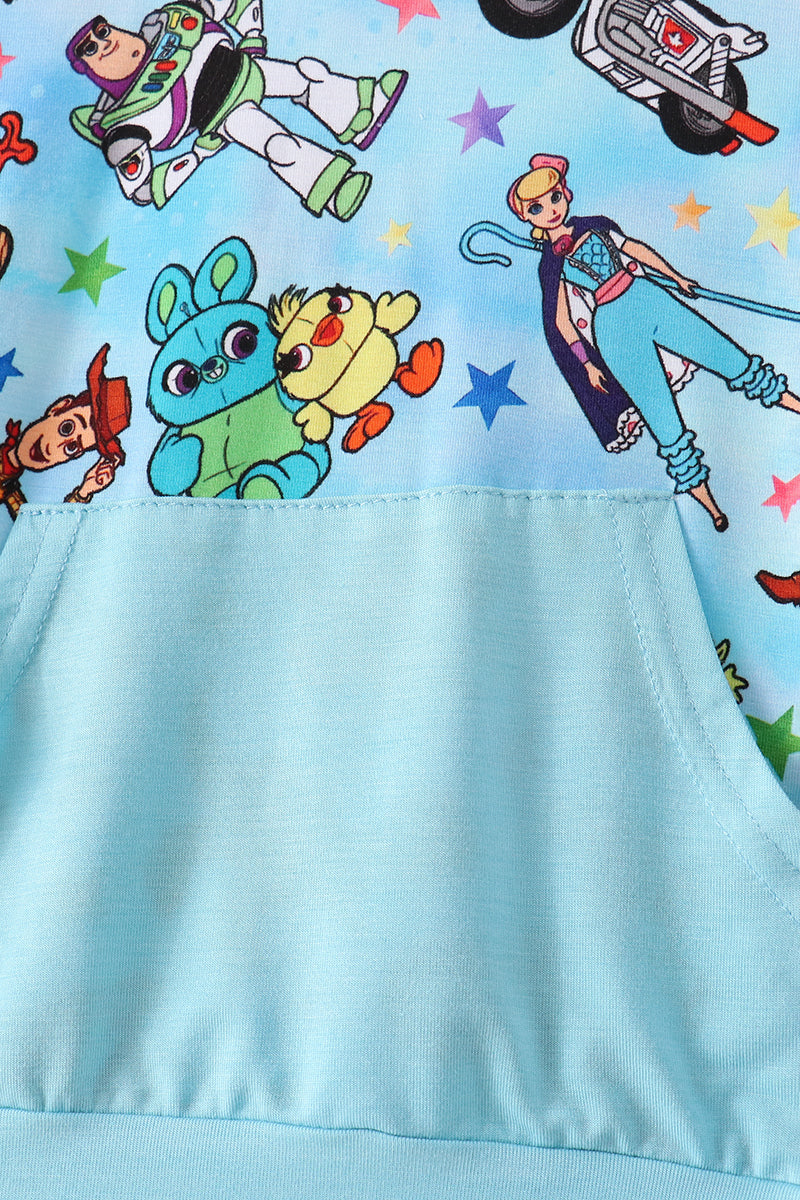 Blue Toy Story Bamboo Jogger Set