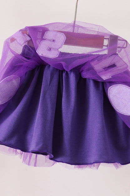 LSU Football Sequin Tutu Dress