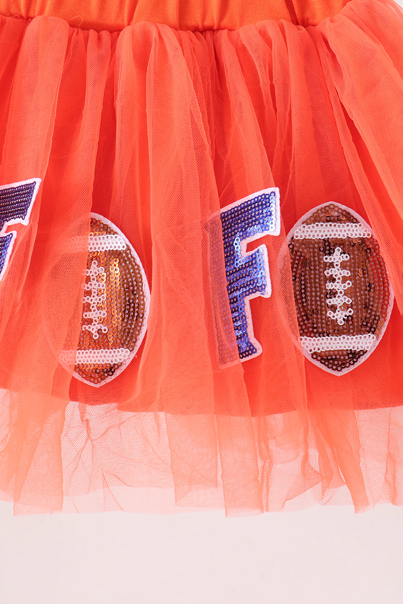 Florida Football Sequin Tutu Dress