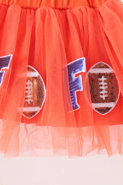 Florida Football Sequin Tutu Dress