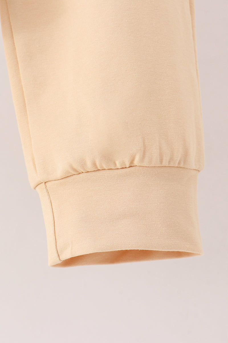 Khaki Geo Diamond Pants Set
