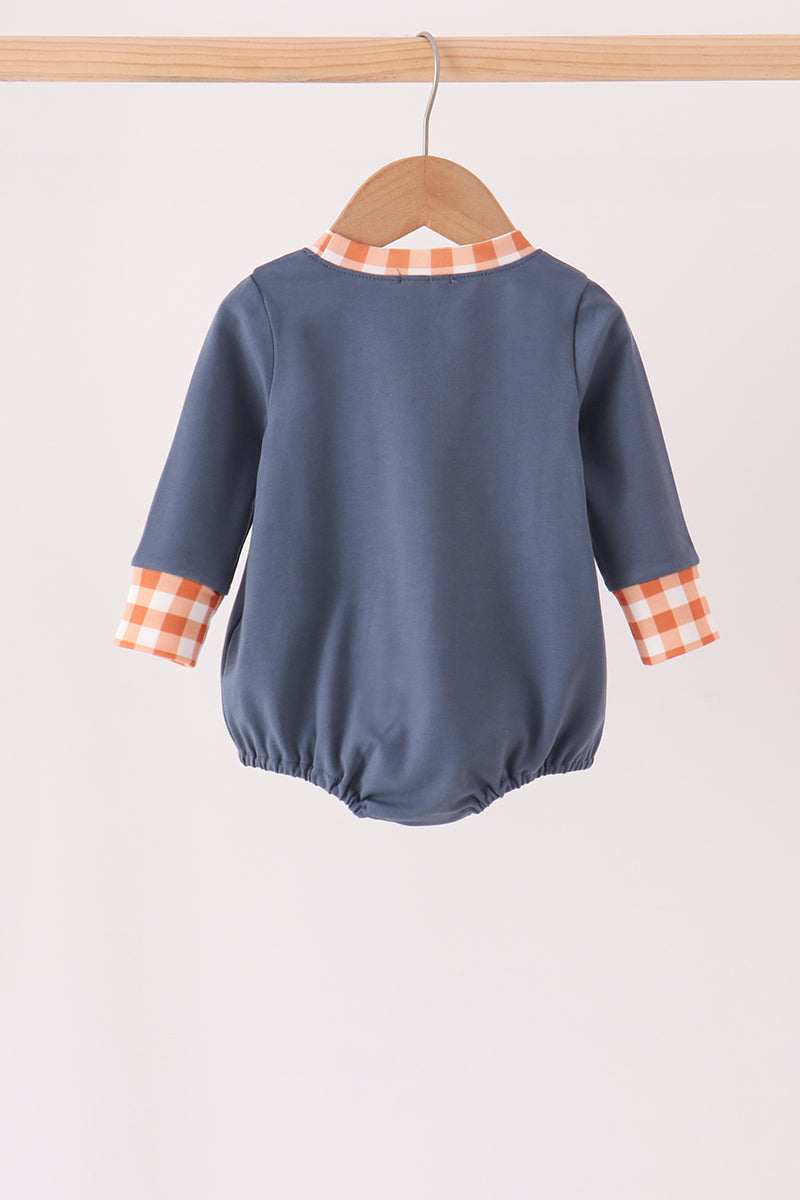 Navy Goose Appliqué Bubble