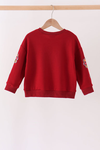 Rust Turkey Sequin Mom & Me Top