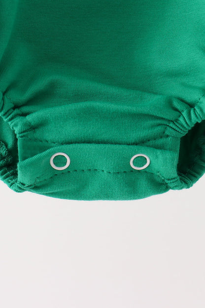 Green Christmas Tree Appliqué Bubble