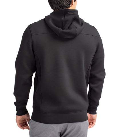 Cutter & Buck Roam Eco Half Zip Recycled Mens Hooded Pullover by Cutter & Buck Apparel
