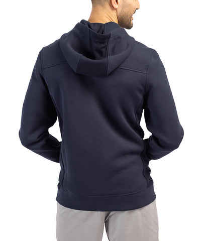 Cutter & Buck Roam Eco Half Zip Recycled Mens Hooded Pullover by Cutter & Buck Apparel