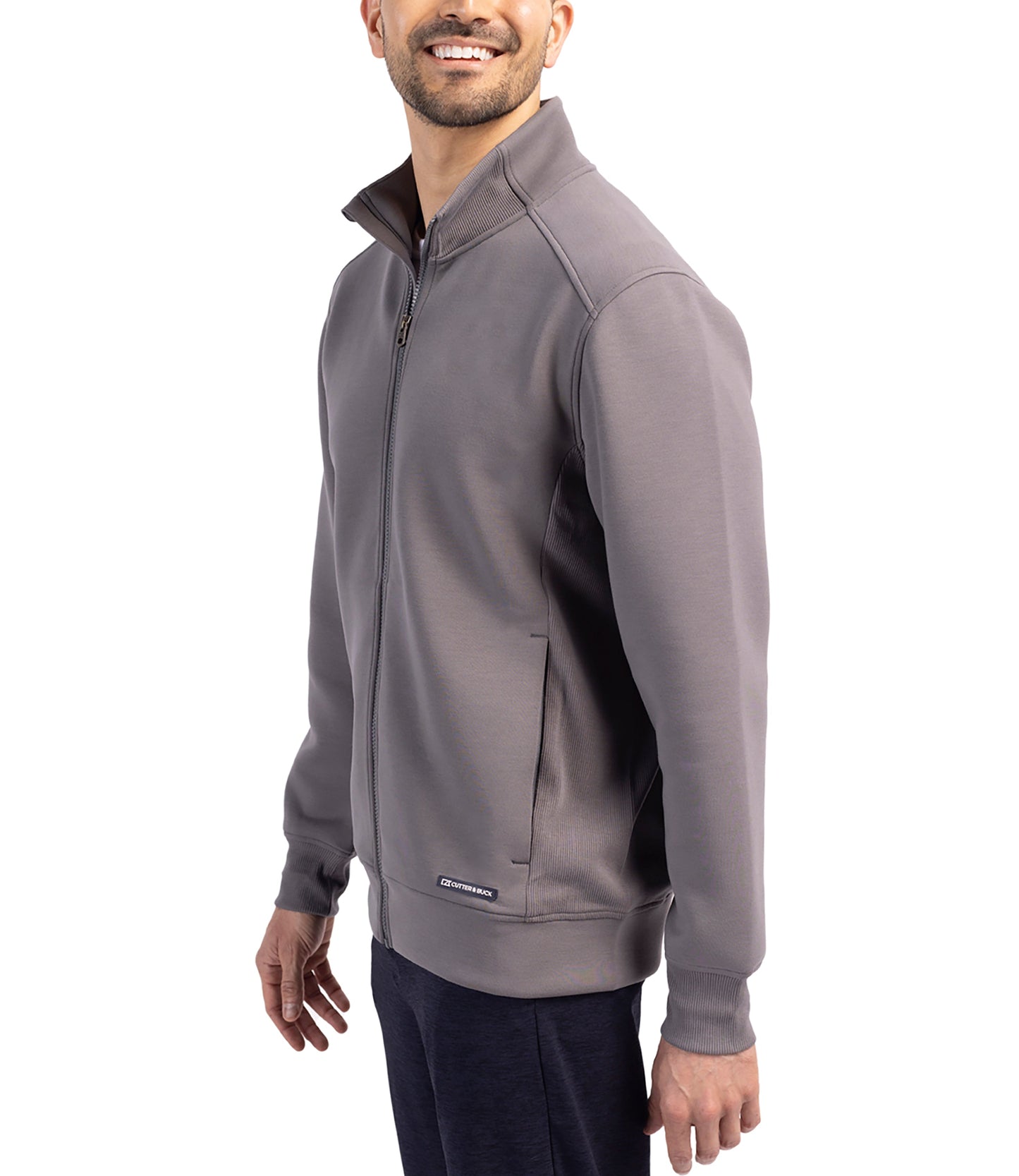 Cutter & Buck Roam Eco Recycled Full Zip Mens Jacket by Cutter & Buck Apparel