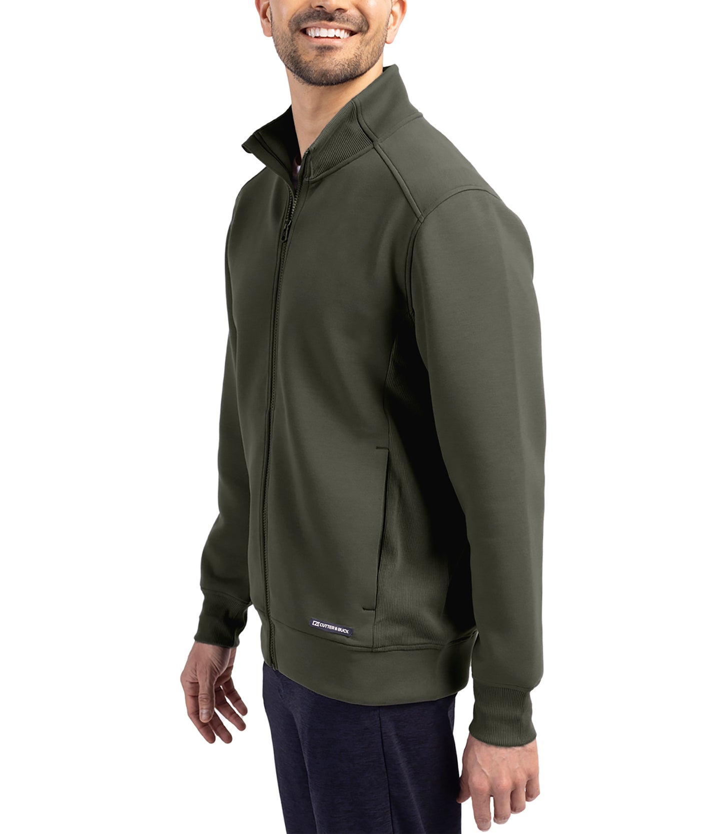 Cutter & Buck Roam Eco Recycled Full Zip Mens Jacket by Cutter & Buck Apparel