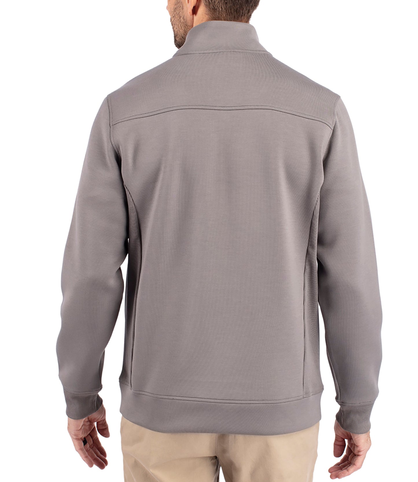 Cutter & Buck Roam Eco Recycled Quarter Zip Mens Pullover by Cutter & Buck Apparel