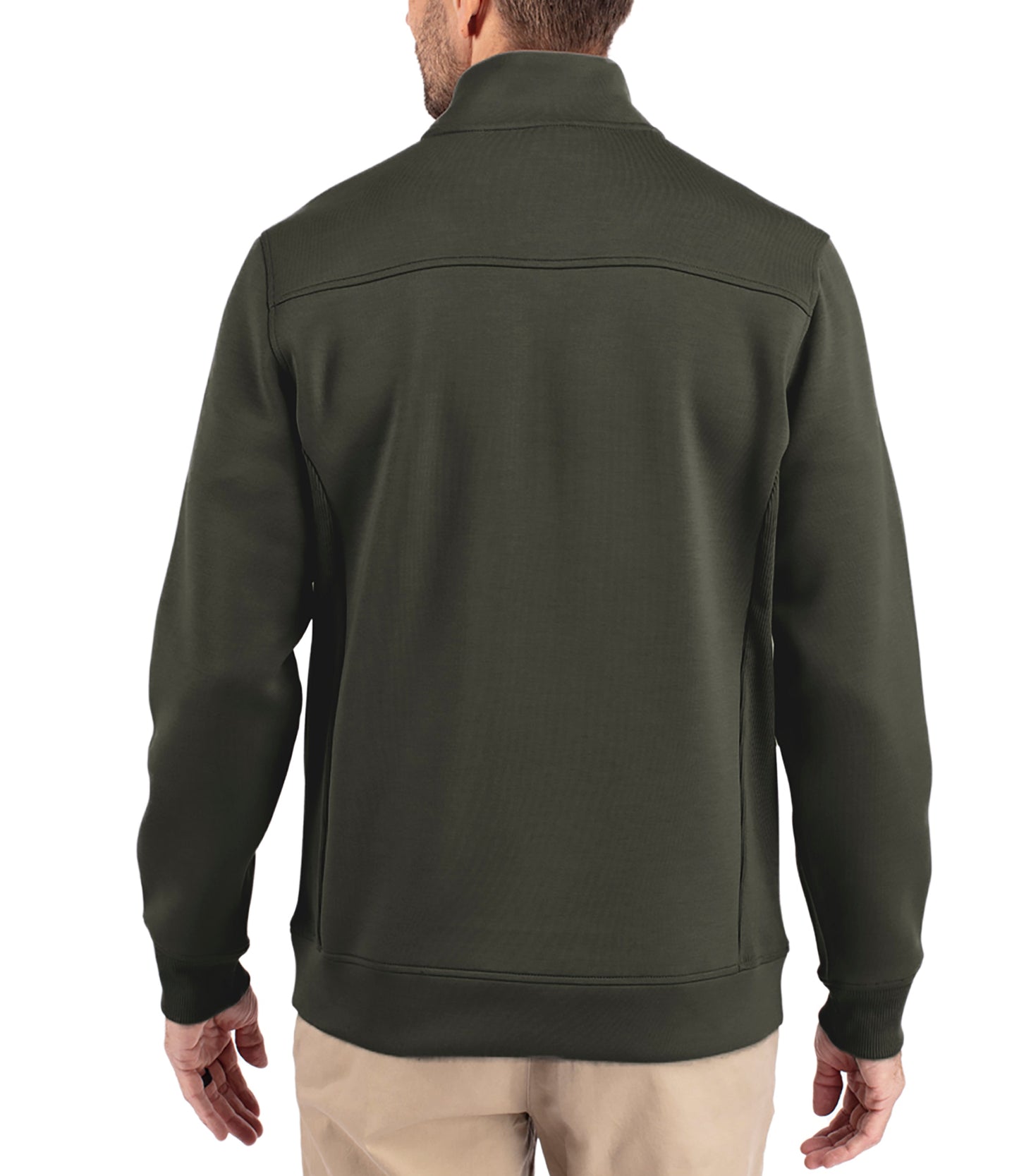 Cutter & Buck Roam Eco Recycled Quarter Zip Mens Pullover by Cutter & Buck Apparel