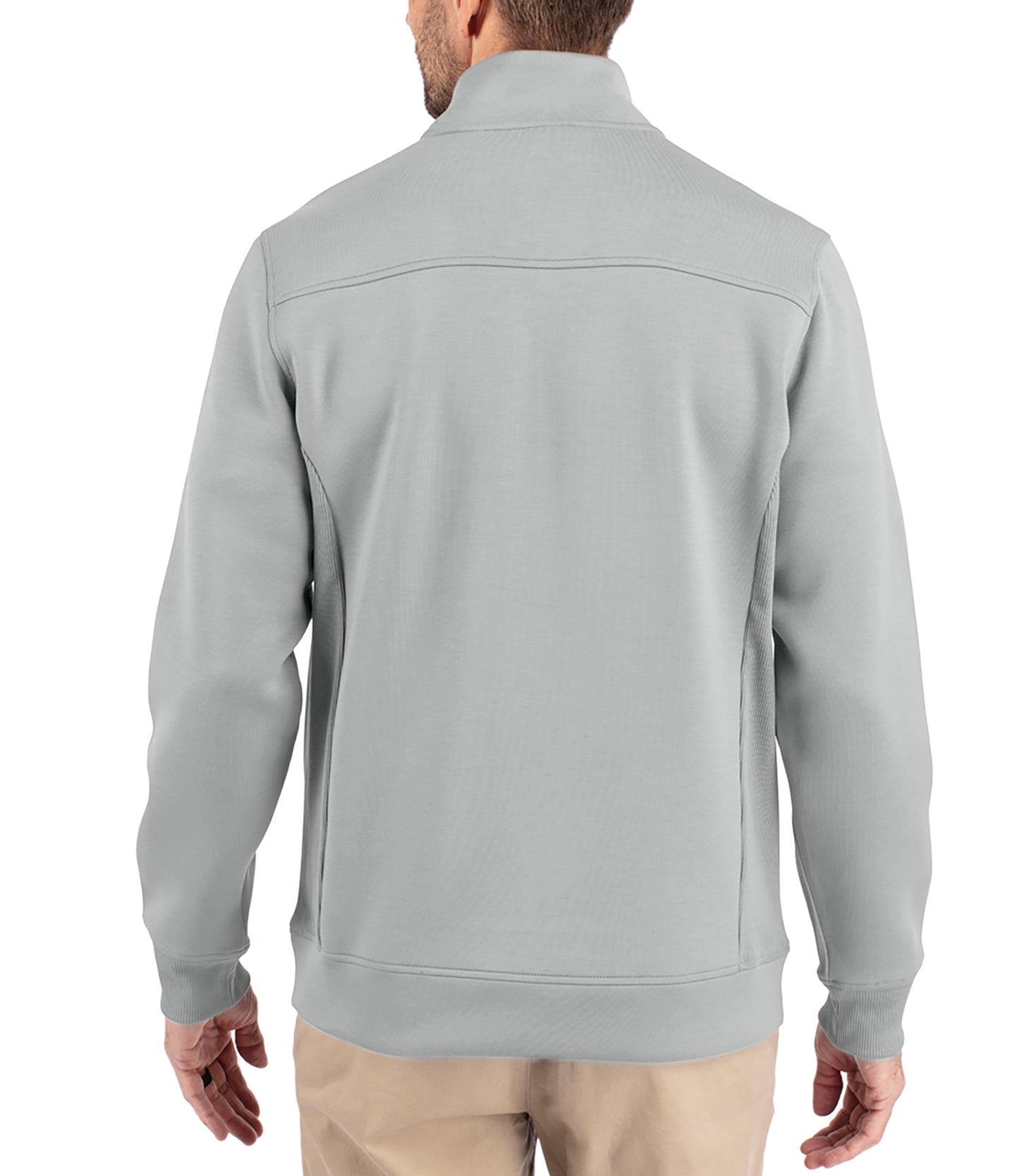Cutter & Buck Roam Eco Recycled Quarter Zip Mens Pullover by Cutter & Buck Apparel