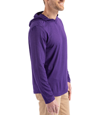 Cutter & Buck Coastline Epic Comfort Eco Recycled Mens Hooded Shirt by Cutter & Buck Apparel