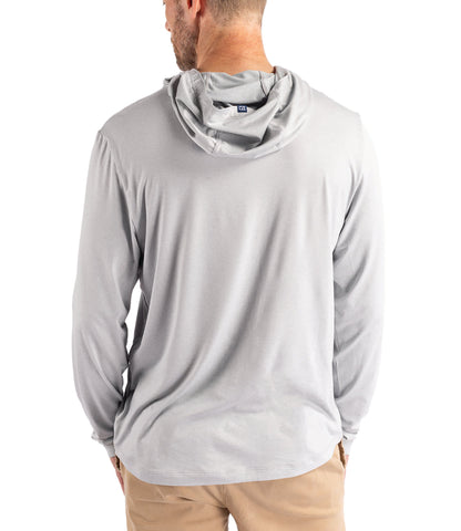 Cutter & Buck Coastline Epic Comfort Eco Recycled Mens Hooded Shirt by Cutter & Buck Apparel