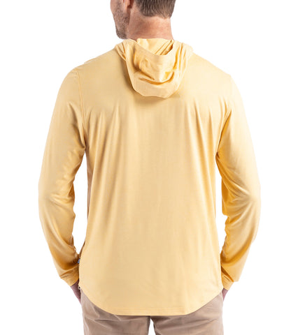 Cutter & Buck Coastline Epic Comfort Eco Recycled Mens Hooded Shirt by Cutter & Buck Apparel