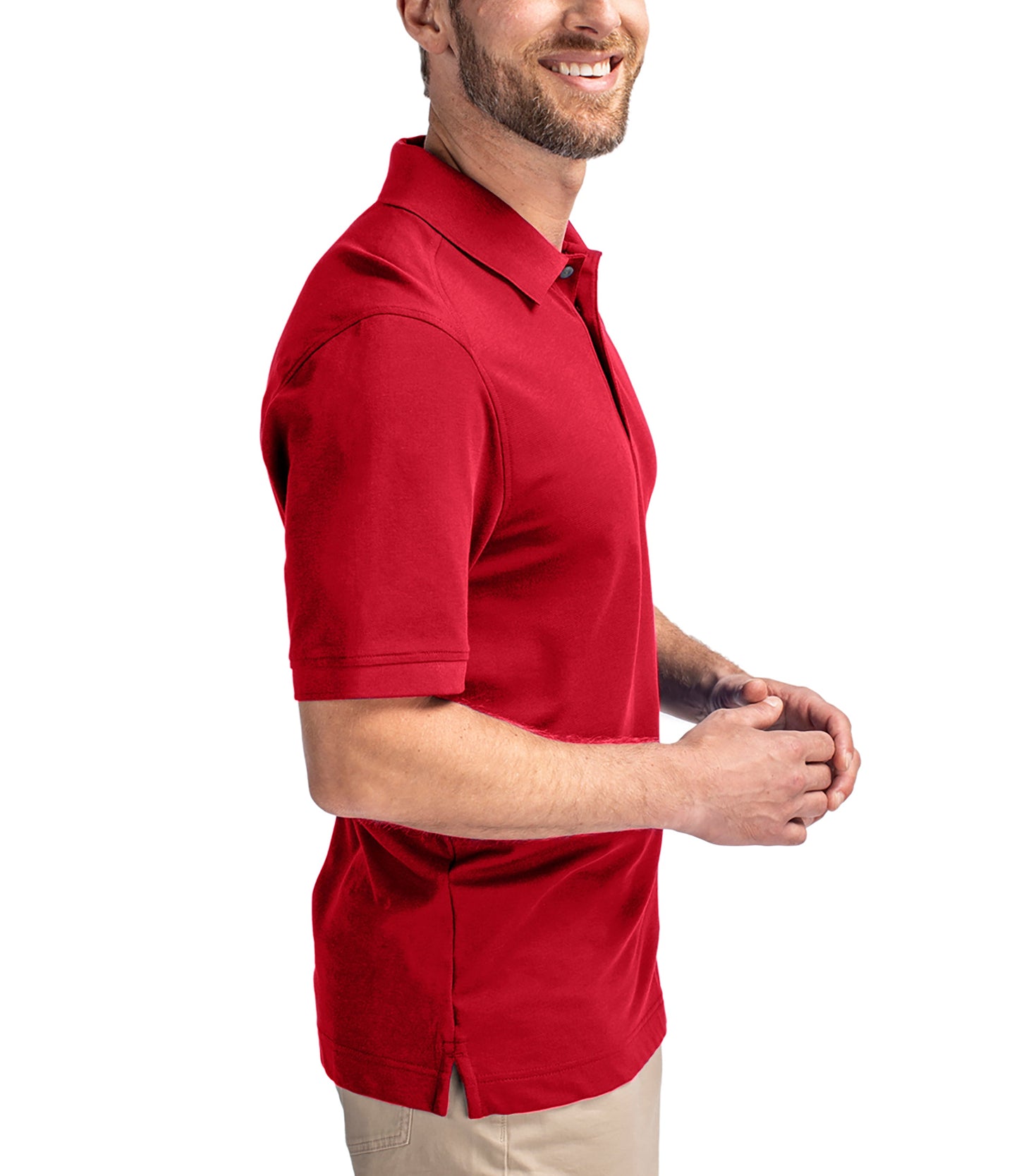 Cutter & Buck Advantage Eco Tri-Blend Pique Mens Polo by Cutter & Buck Apparel