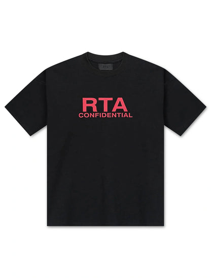 RTA Colin Oversized Tee - Black