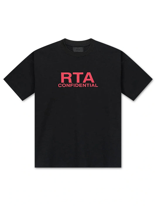 RTA Colin Oversized Tee - Black