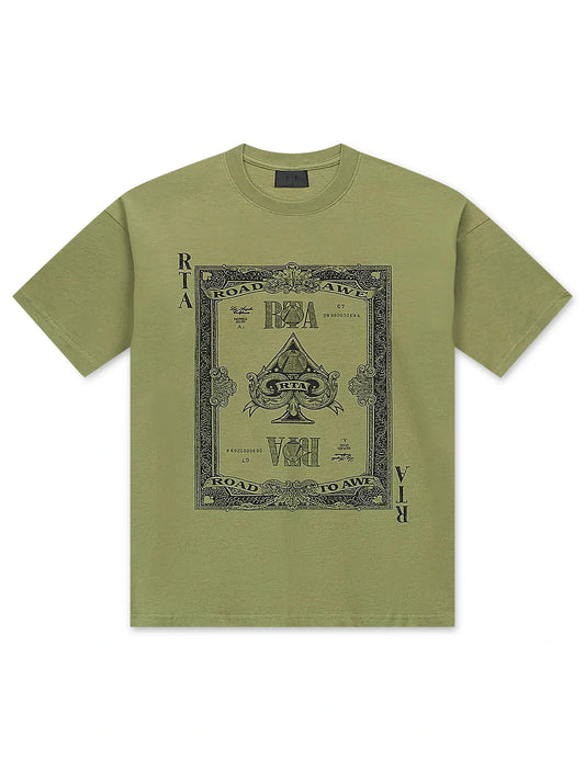 RTA Road to Awe Tee - Oil Green