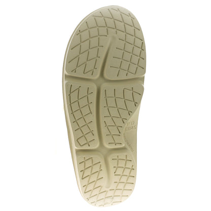 Sovella Active Recovery Sandals Men's PF Velcro Slide Bone