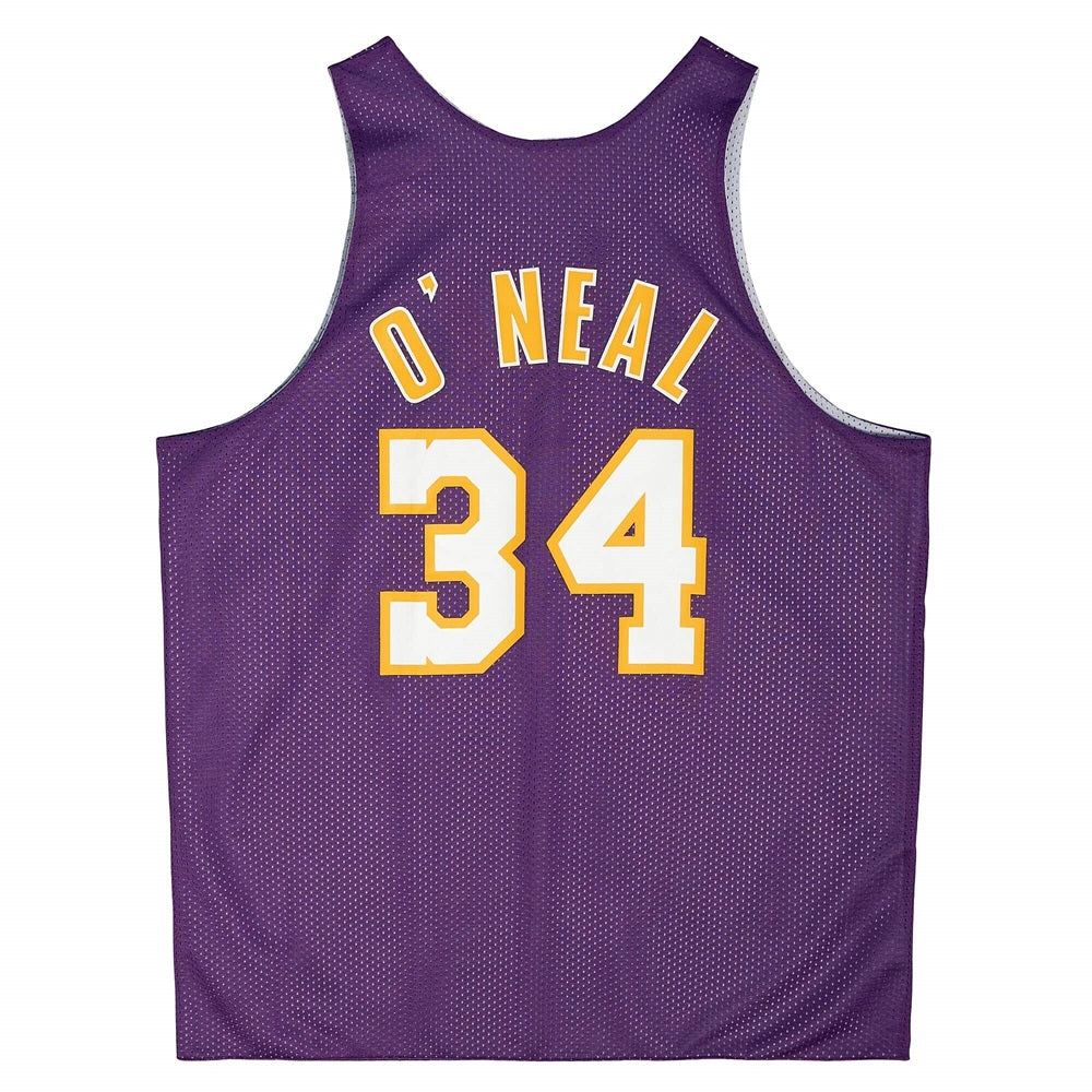 Men's Mitchell & Ness Reversible Mesh Tank Lakers Shaquille O'Neal
