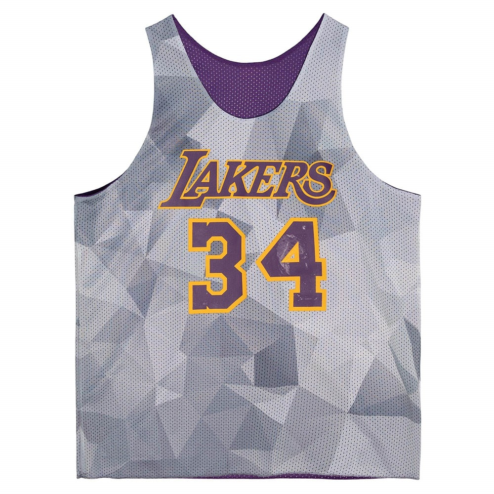 Men's Mitchell & Ness Reversible Mesh Tank Lakers Shaquille O'Neal