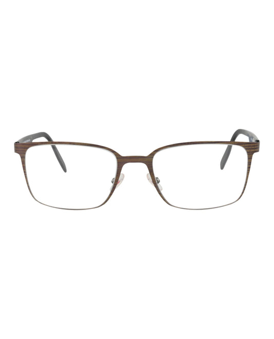 Wood Grain Black Transparent-