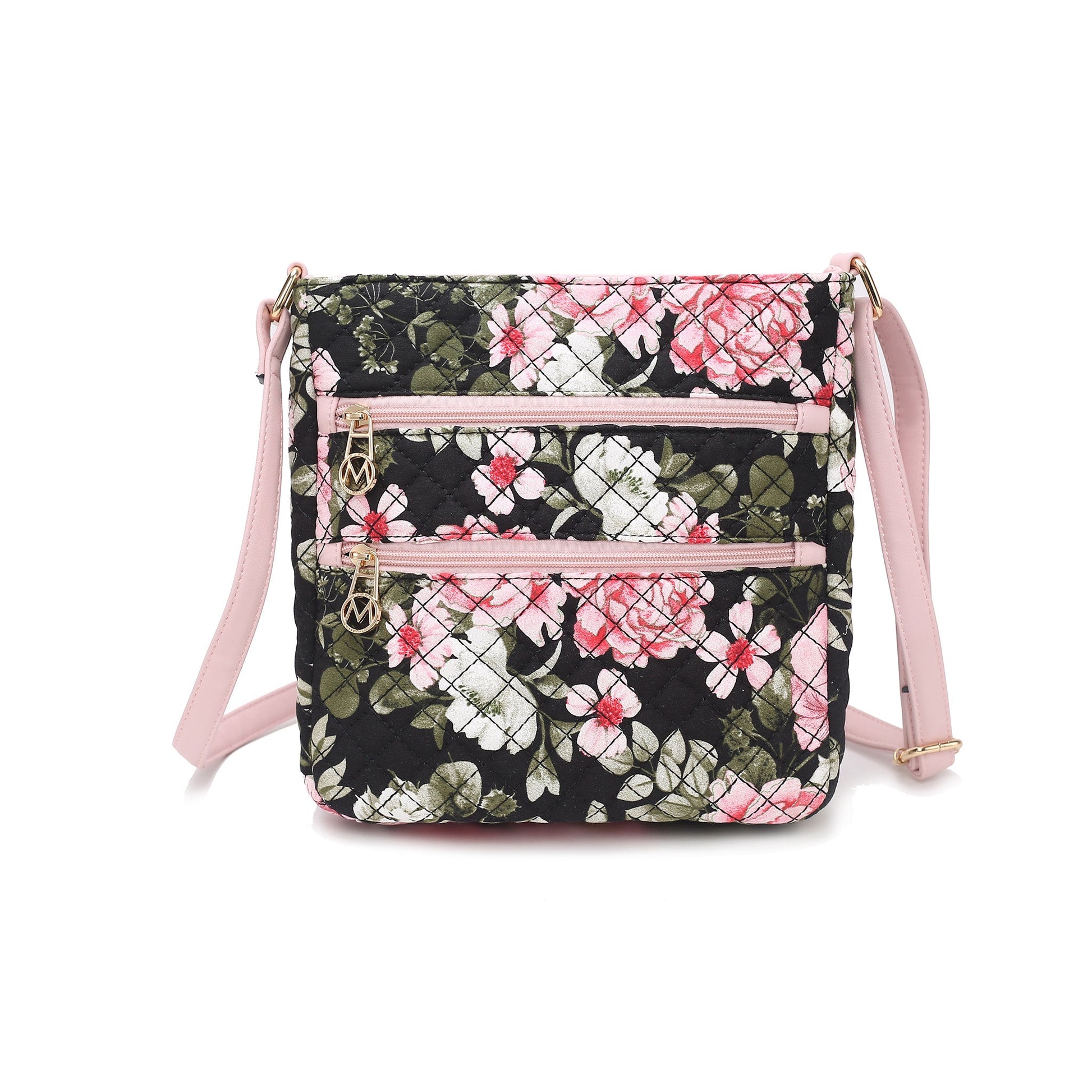 Floral Black-