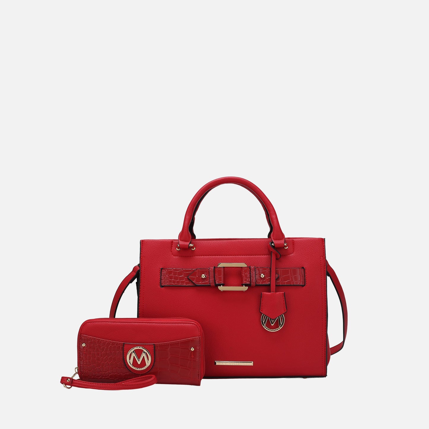 MKF Collection by Mia K. - Virginia Tote Bag and Wallet Set