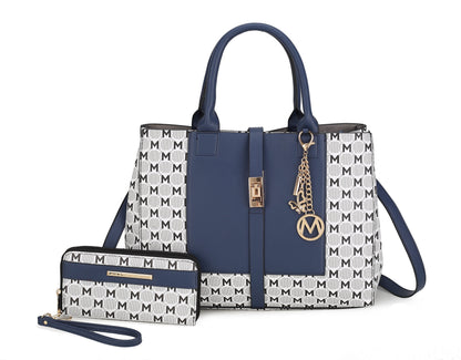 MKF Collection by Mia K. - Yuliana III Shoulder Bag and Wallet Set