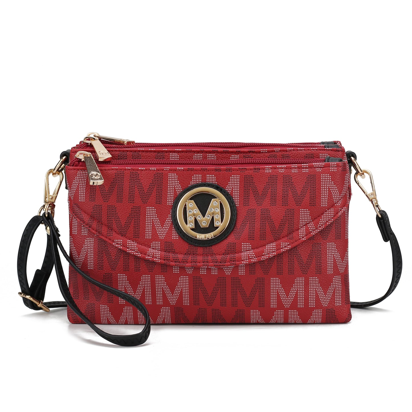 MKF Collection Women's Ishani Signature Crossbody Bag