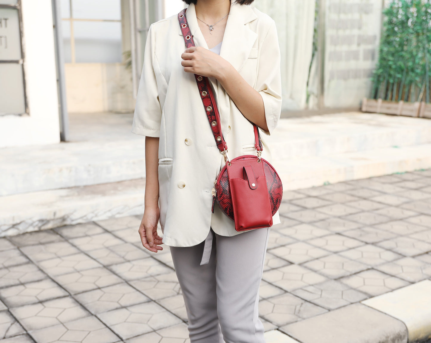 MKF Collection Women's Hailey Phone Crossbody Bag