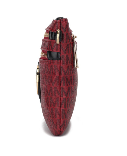 MKF Collection Women's Tarren Signature Crossbody Bag