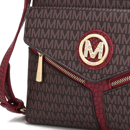 MKF Collection Women's Tania Signature Crossbody Bag
