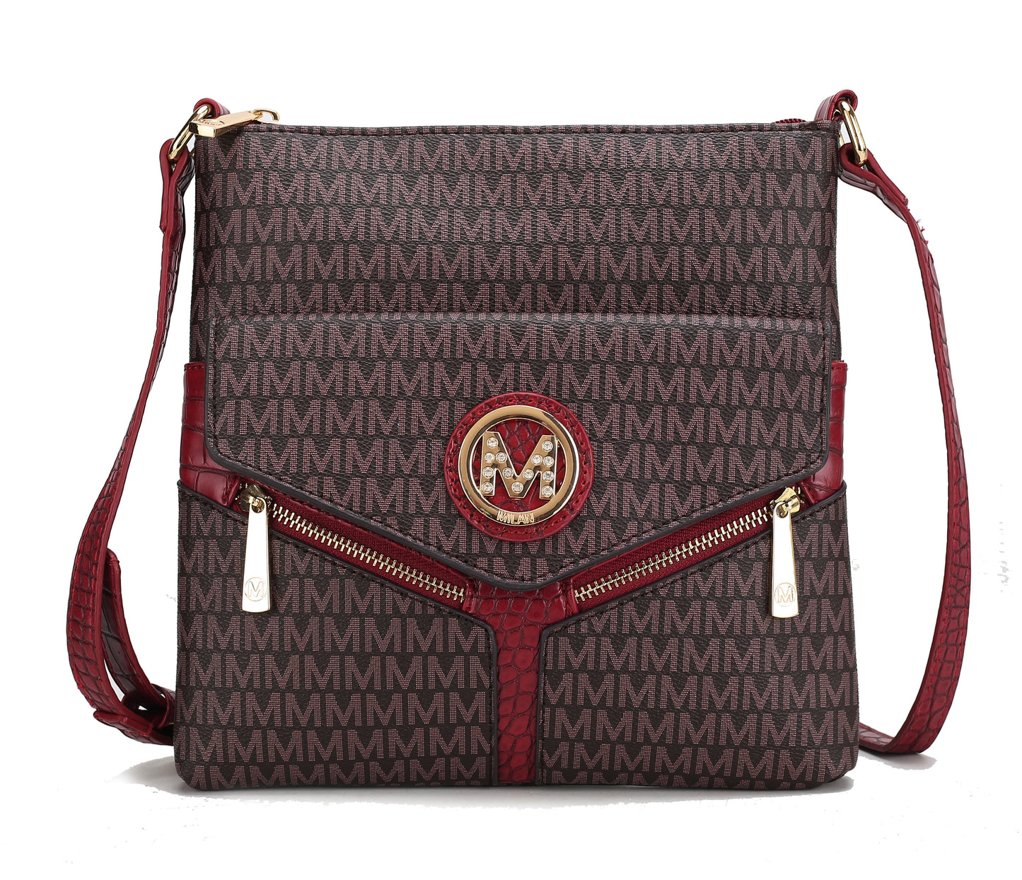 MKF Collection Women's Tania Signature Crossbody Bag