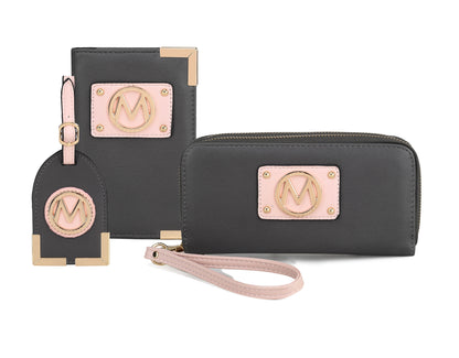 MKF Collection by Mia K. - Darla Wallet and Travel Set