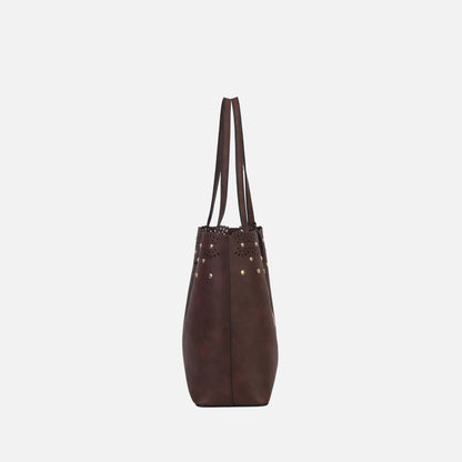 MKF Collection by Mia K. - Mariahna 3 Pcs Shopper Tote, crossbody and Wallet