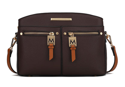 MKF Collection Women's Zoely Vegan Leather Women's Crossbody Bag