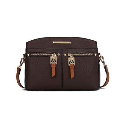 MKF Collection Women's Zoely Vegan Leather Women's Crossbody Bag