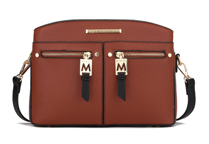 MKF Collection Women's Zoely Vegan Leather Women's Crossbody Bag