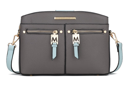 MKF Collection Women's Zoely Vegan Leather Women's Crossbody Bag