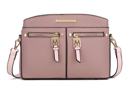 MKF Collection Women's Zoely Vegan Leather Women's Crossbody Bag