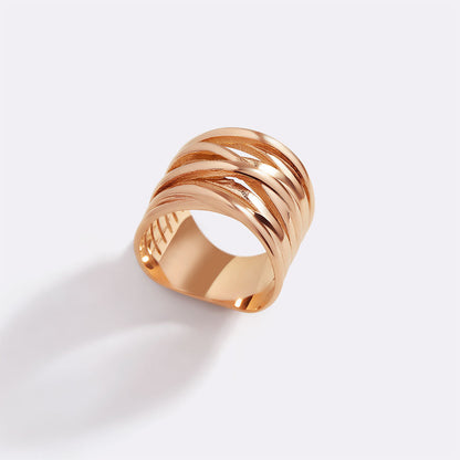 Mint & Lily Wire Wrap Statement Ring