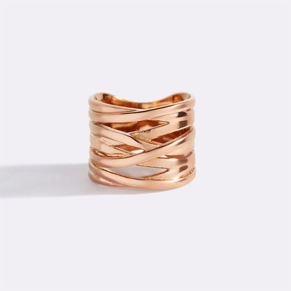 Mint & Lily Wire Wrap Statement Ring
