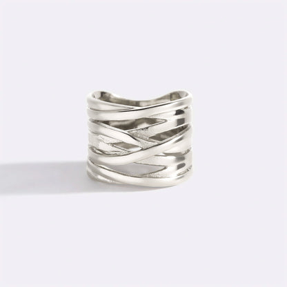Mint & Lily Wire Wrap Statement Ring
