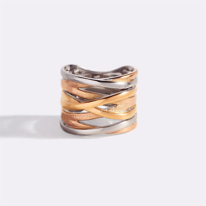 Mint & Lily Wire Wrap Statement Ring