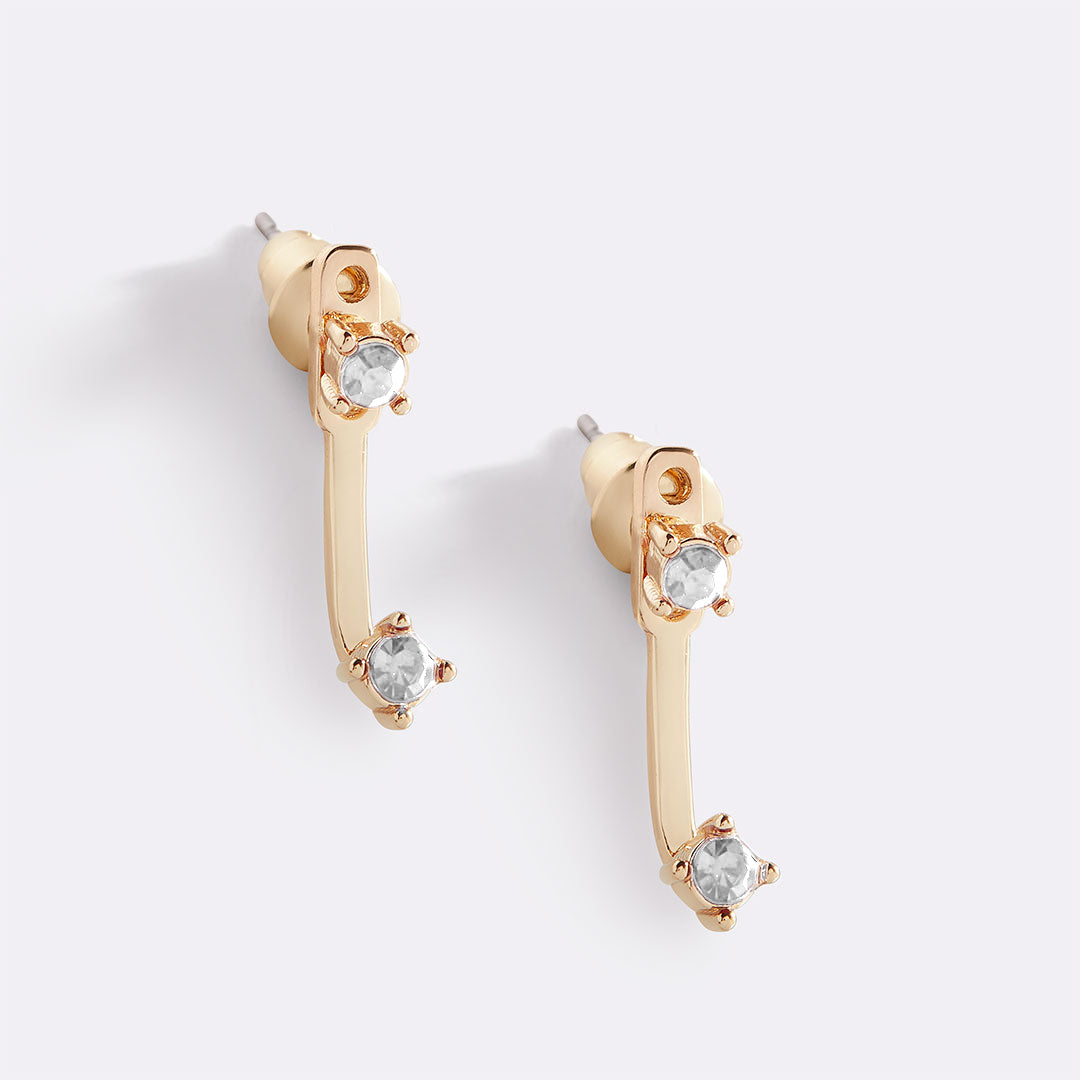 Mint & Lily Birthstone Drop Ear Jacket Earrings
