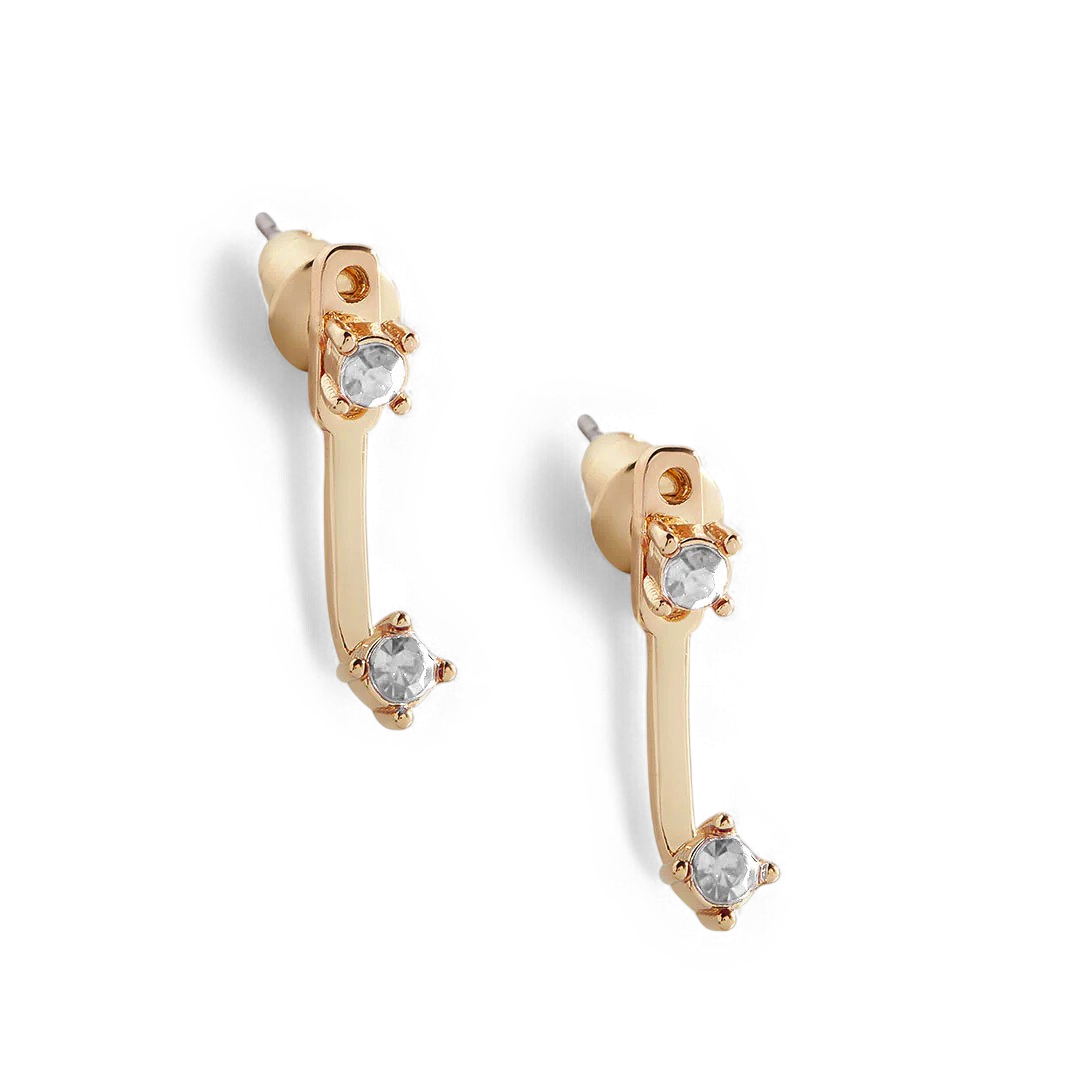 Mint & Lily Birthstone Drop Ear Jacket Earrings