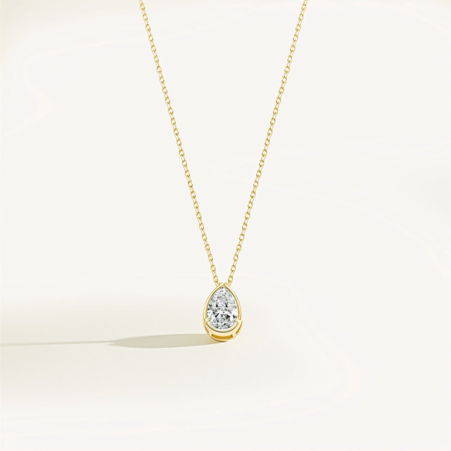 Mint & Lily Diamond Teardrop Necklace