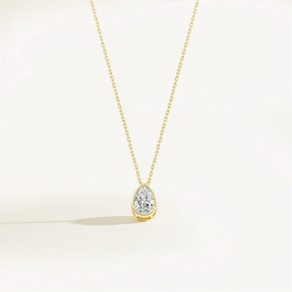 Mint & Lily Diamond Teardrop Necklace